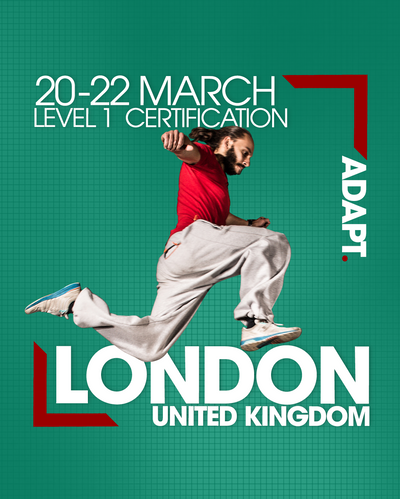 Level 1 Parkour Coach Certification - March 2026