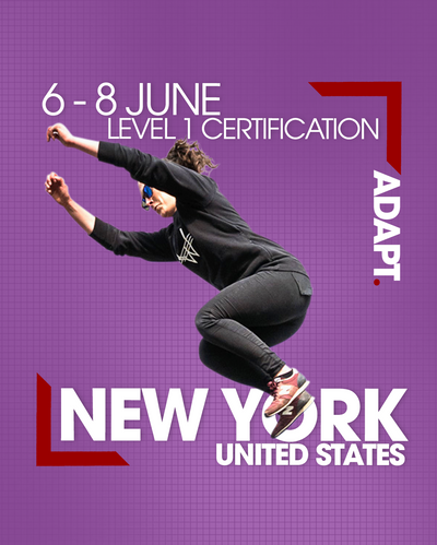 Level 1 Parkour Coach Certification - June 2025