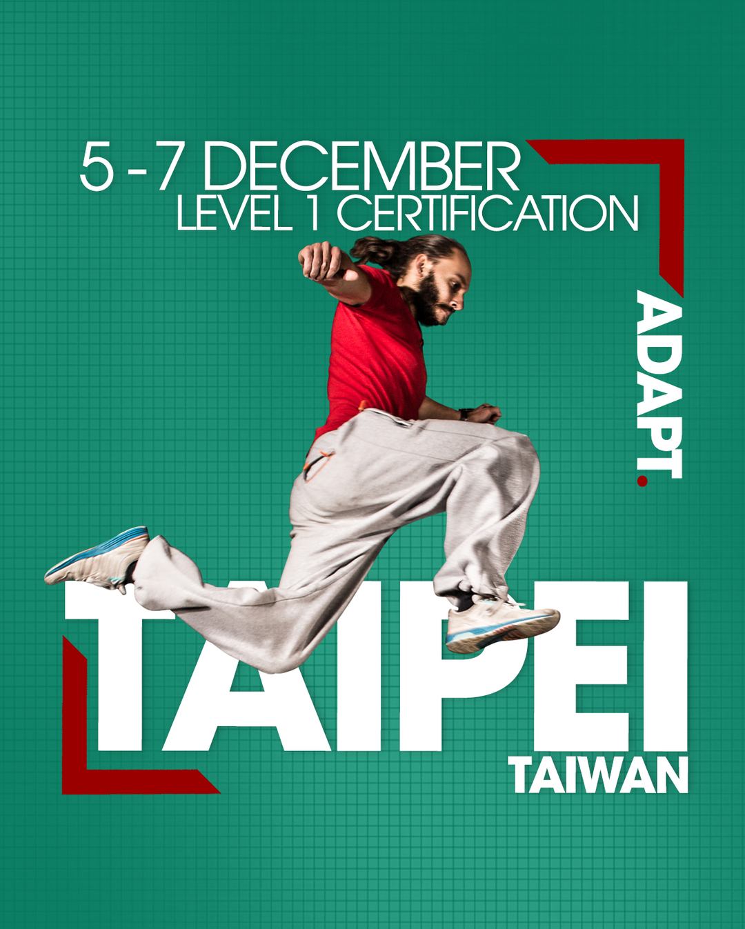 Level Parkour Coach Certification December 2025 – ADAPT